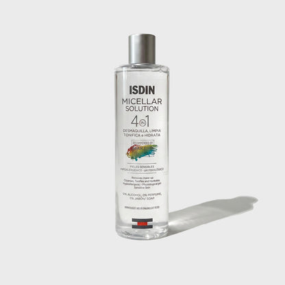 Isdin - Solución Micelar, Limpieza Facial Hidratante