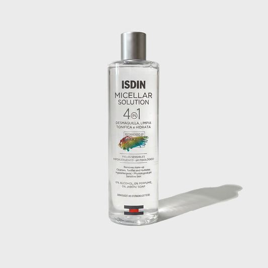 Isdin - Solución Micelar, Limpieza Facial Hidratante