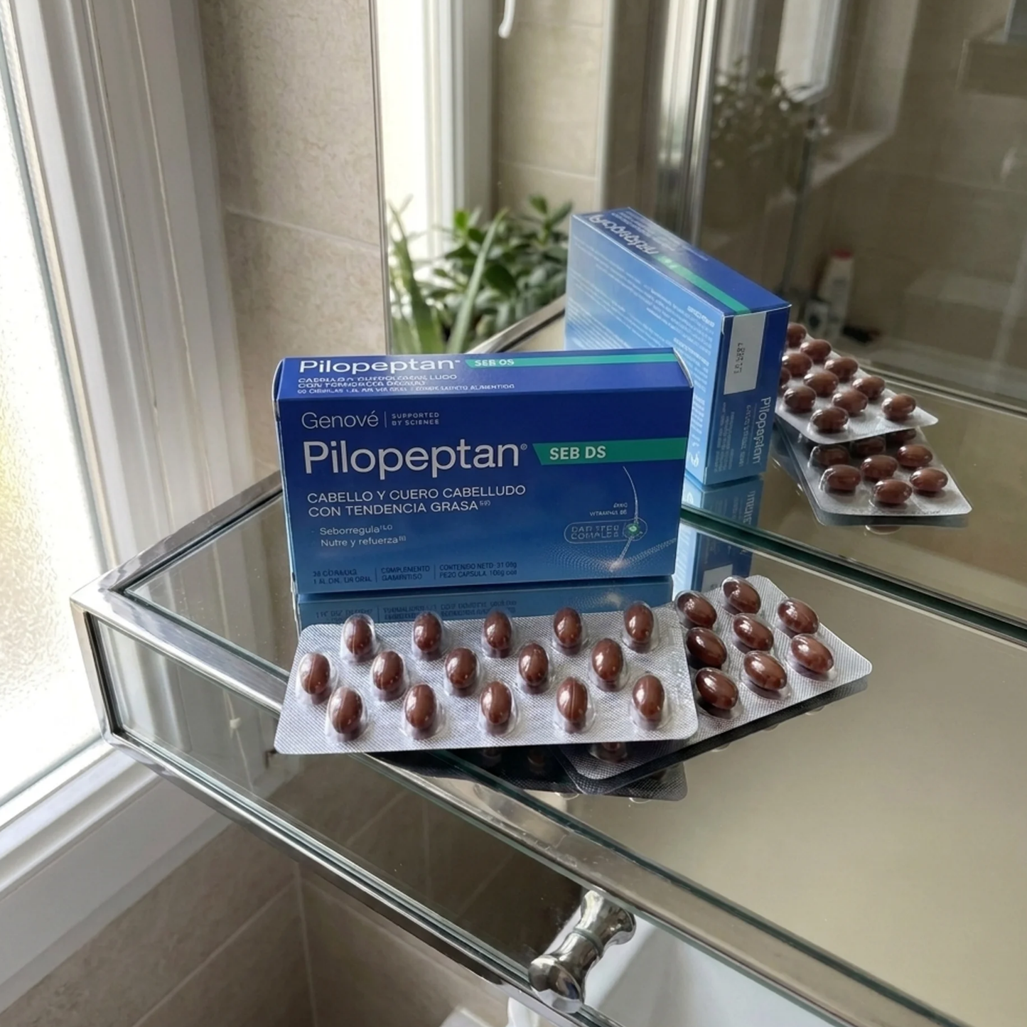 Genové - Pilopeptan Seb Cápsulas