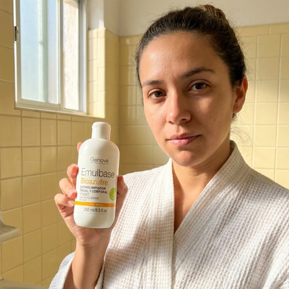 Genové - Emulbase Bioazufre Dermolimpiador Facial y Corporal