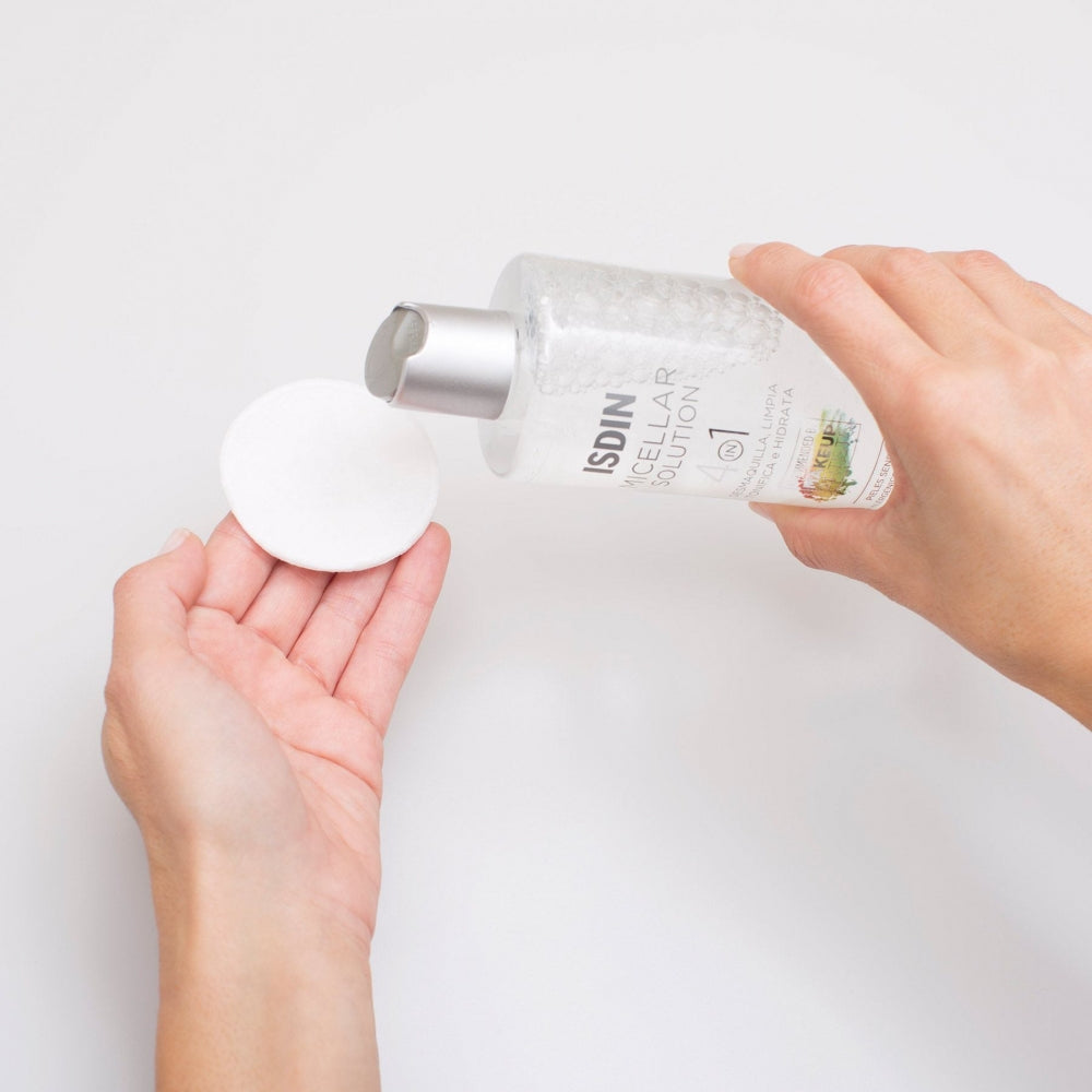 Isdin Solución Micelar, Limpieza Facial Hidratante
