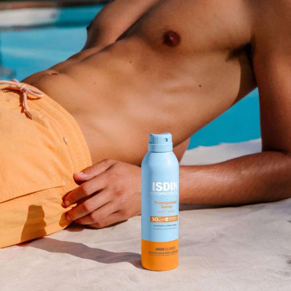 Isdin - Fotoprotector Transp. Spray Wet Skin 50+