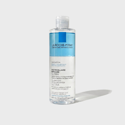 La Roche-Posay - Agua Micelar Bifásica Ultra Desmaquillante para piel sensible