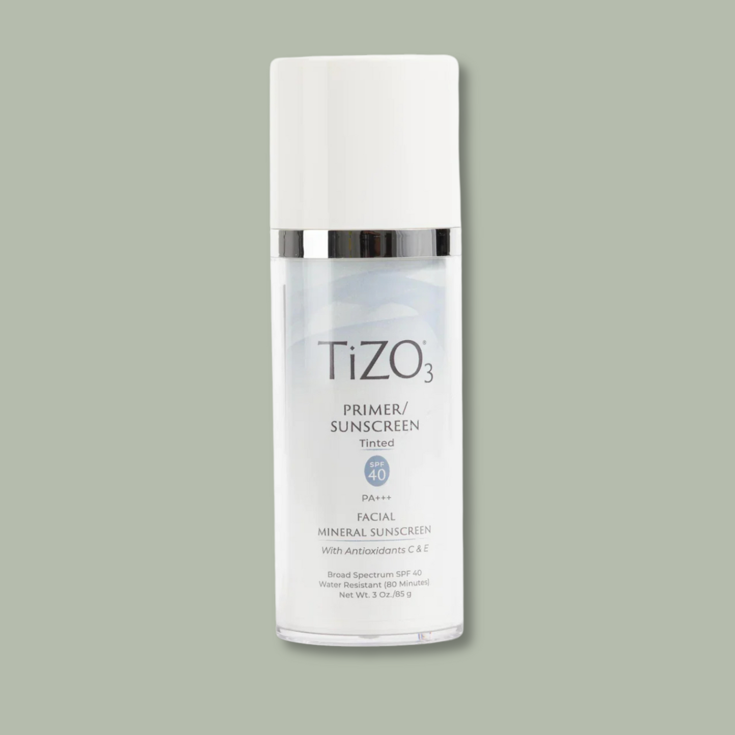 TiZO 3 – Primer Sunscreen Mineral SPF40 con Color 85gr